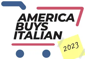 Il logo di America Buys Italian 2023