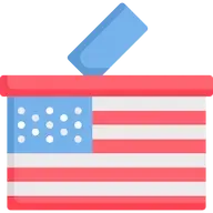 Urna elettorale delle elezioni presidenziali americane