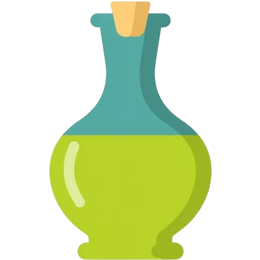 Icona stilizzata di bottiglia di olio d'oliva, che simboleggia l'export di olio extra vergine italiano Icona stilizzata di bottiglia di olio d'oliva, che simboleggia l'export di olio extra vergine italiano