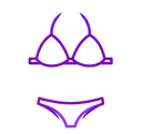 Icona: rappresenta l'e-commerce di costumi da bagno negli Stati Uniti.