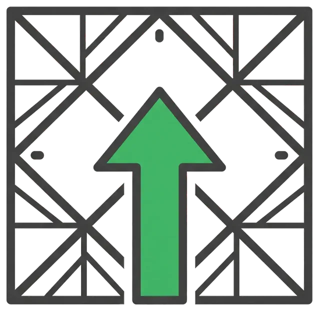 Icona: rappresenta le piastrelle per pavimenti e il loro successo di esportazione.