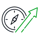Icona: rappresenta la strategia e il percorso per entrare con successo nel mercato americano
