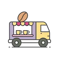 Il trend 'eating on the go' e la vendita di cibo tramite camion mobili negli Stati Uniti.
