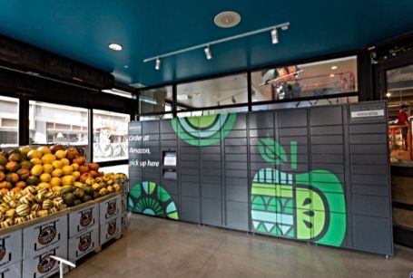 Amazon Locker - armadietti per il ritiro della spesa al supermercato.jpg Supermercati in America ottimizzano i tempi di acquisto