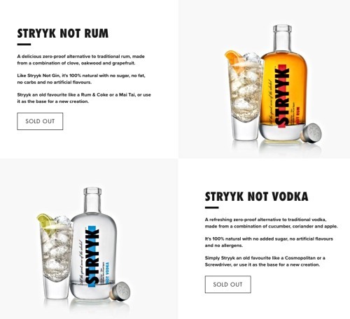 In America cresce la domanda dei distillati analcolici