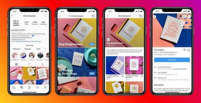 Shops e Live Shoping - Le nuove funzionalità di Facebook 