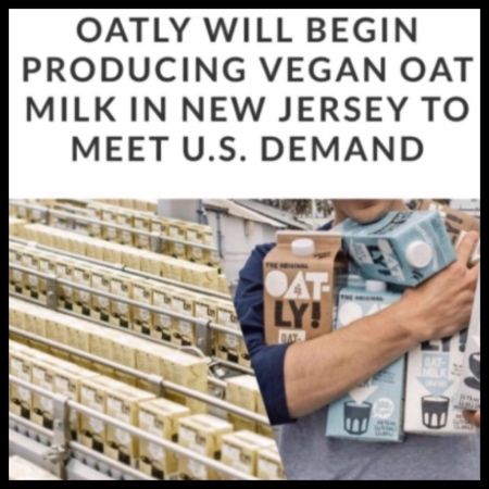 Il latte di avena è un nuovo trend di mercato negli Stati Uniti