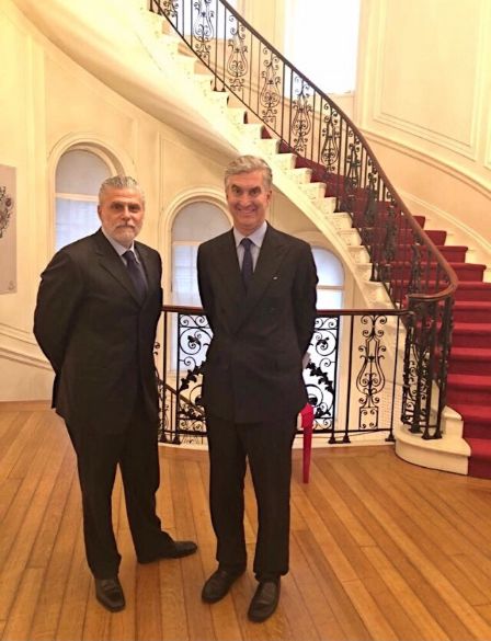 Incontro tra il Console Generale d'Italia a New York Francesco Genuardi e Lucio Miranda Presidente di ExportUSA New York, Corp.