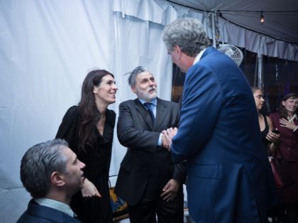 Lucio Miranda Presidente di ExportUSA incontra Bill De Blasio Sindaco di New York 