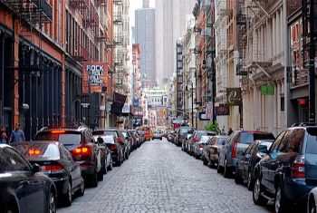 Trend moda Stati Uniti Negozi di moda a Mercer Street SoHo a New York