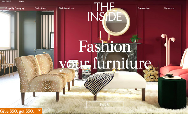 https://www.theinside.com/ The Inside Online Furniture