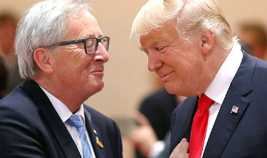 Incontro Junker - Trump