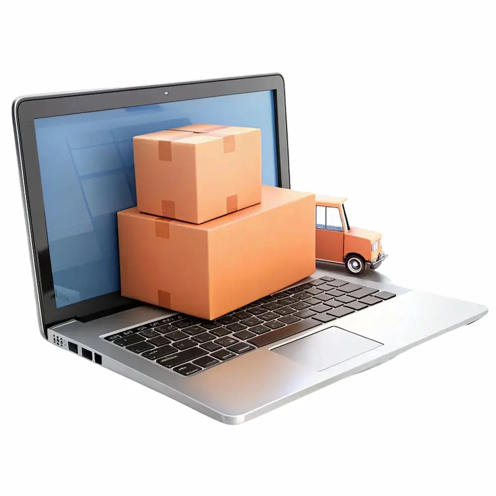 spedizione di pallet e bancali presso i magazzini negli Stati Uniti per e-commerce