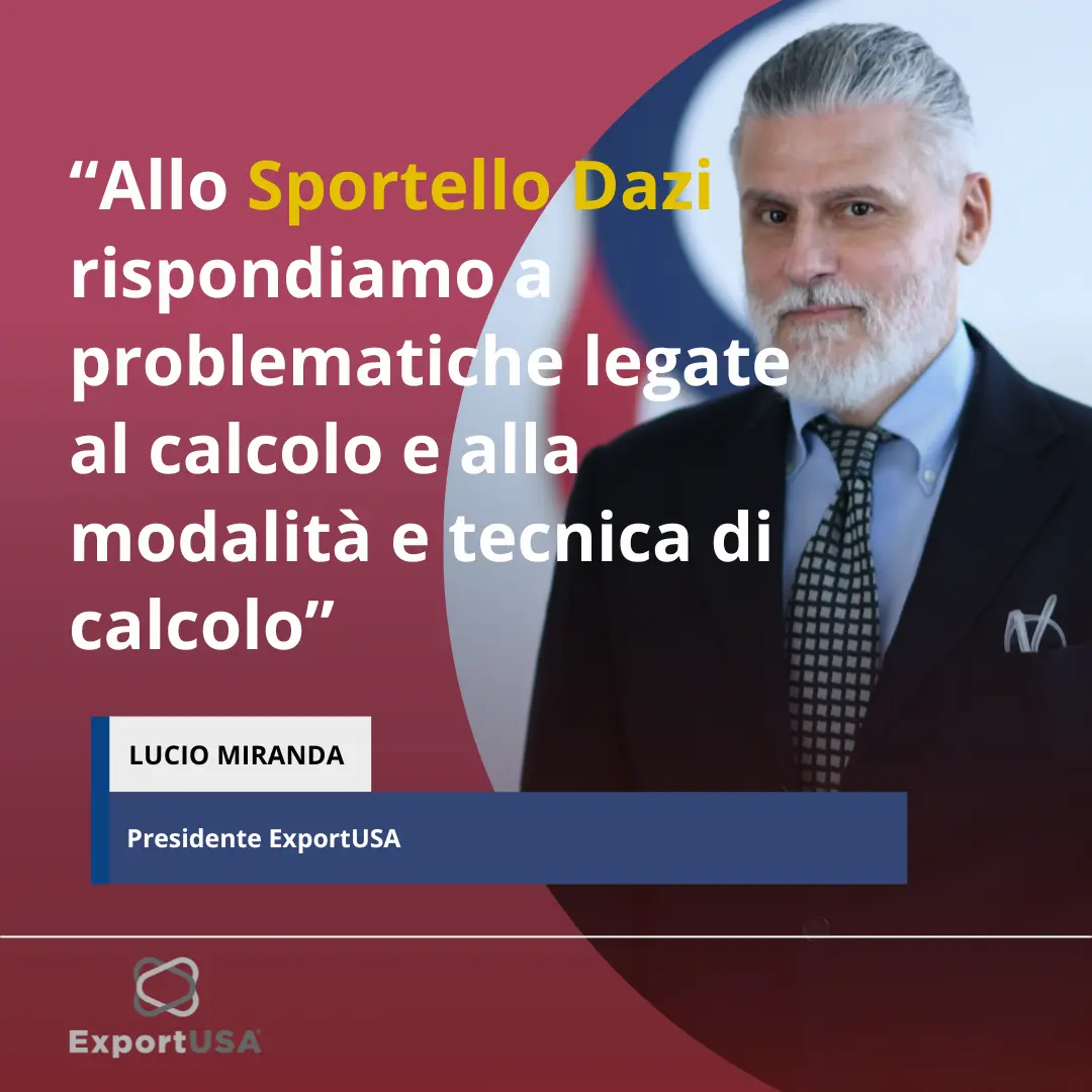 sportello dazi: intervista Radio Radicale a Lucio Miranda di ExportUSA